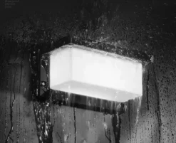 LAMPA ELEWACYJNA CZUJNIK RUCHU KINKIET OGRÓD E27