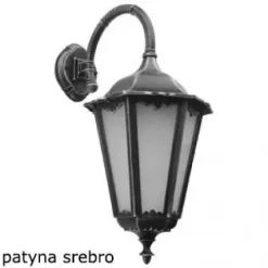 Lampa elewacyjna KINKIET ogrodowy Retro Maxi dół - stylowy dodatek do domu