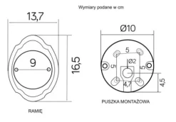 Lampa elewacyjna KINKIET ogrodowy Retro Maxi dół - stylowy dodatek do domu