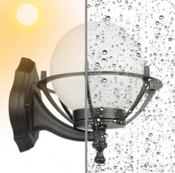 Lampa elewacyjna KINKIET ogrodowy Kule 200 - doskonałe oświetlenie