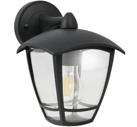 Lampa elewacyjna LED kinkiet ogrodowy LATARNIA E27