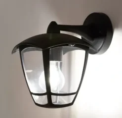 Lampa elewacyjna LED kinkiet ogrodowy LATARNIA E27