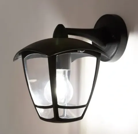 Lampa elewacyjna LED kinkiet ogrodowy LATARNIA E27
