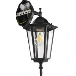 Lampa elewacyjna LED kinkiet ogrodowy LATARNIA E27