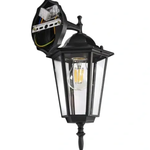 Lampa elewacyjna LED kinkiet ogrodowy LATARNIA E27