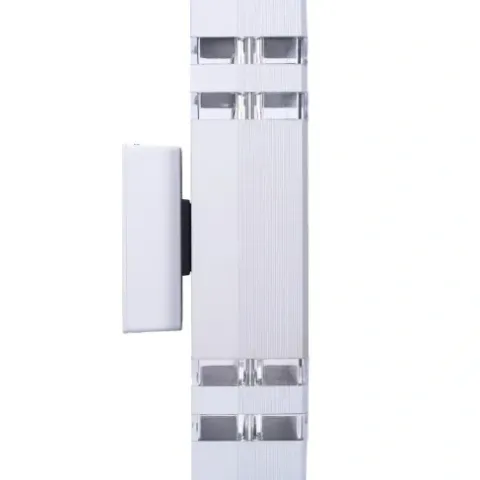 Lampa elewacyjna LED zewnętrzna kinkiet ogrodowy 2xGU10 aluminium IP54