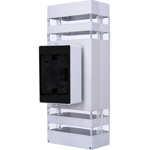 Lampa elewacyjna LED zewnętrzna kinkiet ogrodowy 2xGU10 aluminium IP54