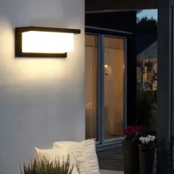 Lampa elewacyjna zewnętrzna kinkiet ogrodowy E27