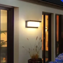 Lampa elewacyjna zewnętrzna kinkiet ogrodowy E27