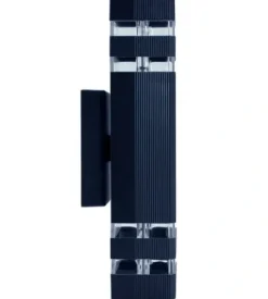 Lampa elewacyjna zewnętrzna kinkiet ogrodowy 2xGU10 aluminium IP54