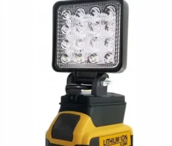 Lampa halogen do DeWalt 18V 20V akumulator LED LATARKA MOCNA ! FOCUS