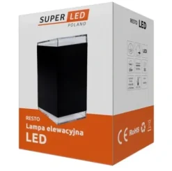 Lampa kinkiet ogrodowy elewacyjna 2x 7W LED