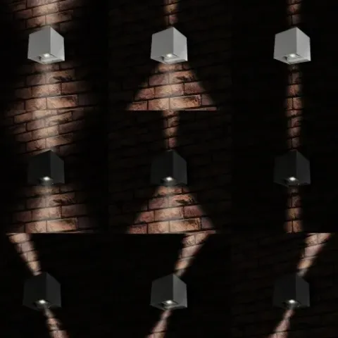 Lampa kinkiet ogrodowy G9 elewacyjna zewnętrzna LED