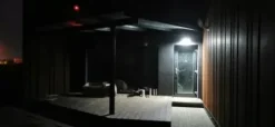 LAMPA KINKIET ZEWNETRZNY ELEWACYJNY LED 12W Z CZUJNIKIEM RUCHU I ZMIERZCHU