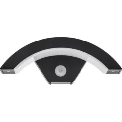 LAMPA KINKIET ZEWNETRZNY ELEWACYJNY LED 12W Z CZUJNIKIEM RUCHU I ZMIERZCHU
