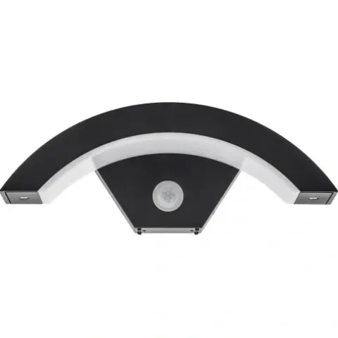 LAMPA KINKIET ZEWNETRZNY ELEWACYJNY LED 12W Z CZUJNIKIEM RUCHU I ZMIERZCHU