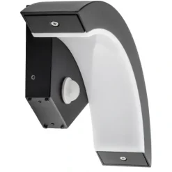 LAMPA KINKIET ZEWNETRZNY ELEWACYJNY LED 12W Z CZUJNIKIEM RUCHU I ZMIERZCHU