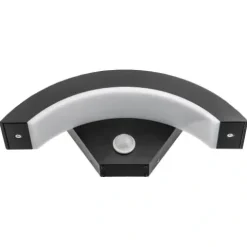 LAMPA KINKIET ZEWNETRZNY ELEWACYJNY LED 12W Z CZUJNIKIEM RUCHU I ZMIERZCHU