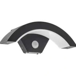 LAMPA KINKIET ZEWNETRZNY ELEWACYJNY LED 12W Z CZUJNIKIEM RUCHU I ZMIERZCHU