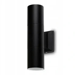 LAMPA KINKIET ZEWNĘTRZNY METAL ELEWACYJNY IP54 GU10 CZARNY