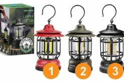 LAMPA LAMPKA LED TURYSTYCZNA KEMPINGOWA AKUMULATOROWA WISZĄCA ŁADOWANA USB