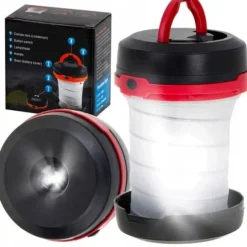 LAMPA LATARKA TURYSTYCZNA BIWAKOWA KEMPINGOWA LED