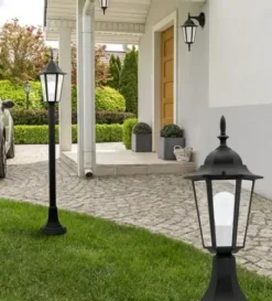 Lampa ogrodowa Kinkiet ogrodowy LED E27 Latarnia