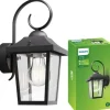 Lampa Ogrodowa LED Kinkiet Elewacyjny BUZZARD E27 IP44 Latarnia PHILIPS