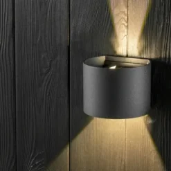 Lampa Ogrodowa REGULOWANA Kinkiet Elewacyjny LED