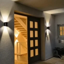Lampa Ogrodowa REGULOWANA Kinkiet Elewacyjny LED