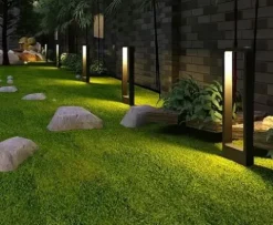 LAMPA OGRODOWA STOJĄCA 60cm ZEWNĘTRZNA SŁUPEK LED