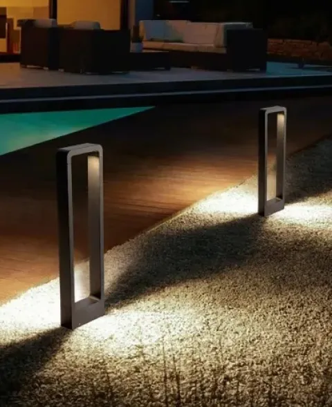 LAMPA OGRODOWA STOJĄCA 60cm ZEWNĘTRZNA SŁUPEK LED