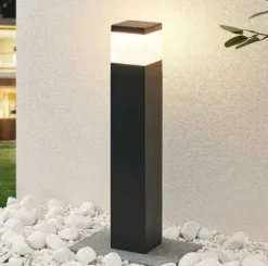 Lampa ogrodowa słupek E27 PREMIUM SuperLED 80 cm