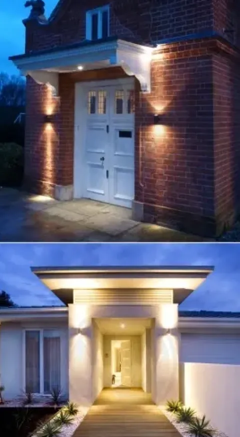 Lampa Oprawa elewacyjna Kinkiet ogrodowa GU10 LED