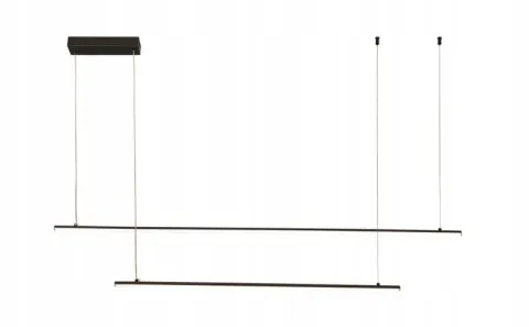 Lampa wisząca MONAKO DUO LED długa nad stół nowoczesna 210cm slim Wobako