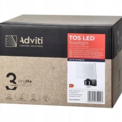 LAMPA ZEWNĘTRZNA HALOGEN LED 30W Z CZUJNIK RUCHU ZMIERZCHU REGULOWANA