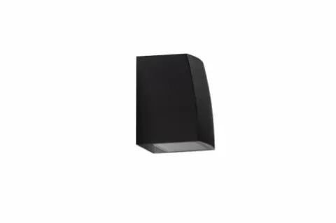 Lampa zewnętrzna kinkiet elewacyjny REZIA 1 czarna
