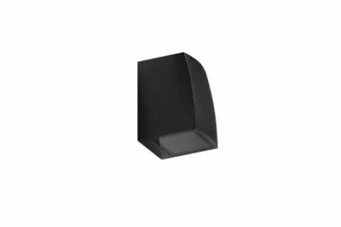 Lampa zewnętrzna kinkiet elewacyjny REZIA 1 czarna