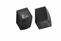 Lampa zewnętrzna kinkiet elewacyjny REZIA 1 czarna