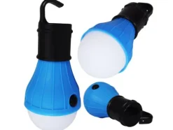 Lampka lampa turystyczna led żarówka namiot biwak