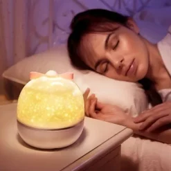 Lampka nocna gwiezdny projektor Galaxy