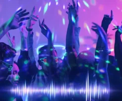 Lampy Dyskotekowe Kule LED Disco Lights 2 Szt Pilot USB Imprezowe RGB