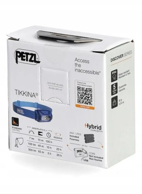 Latarka czołowa Petzl Tikkina - blue
