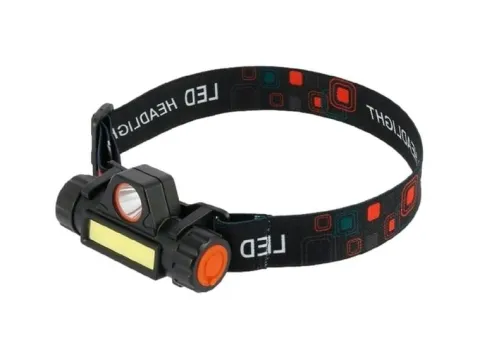 Latarka czołowa z magnesem czołówka 4w1 lampka cob