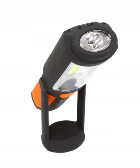 LATARKA WARSZTATOWA MOCNA 3W1 LED COB AKUMULATOR LAMPKA