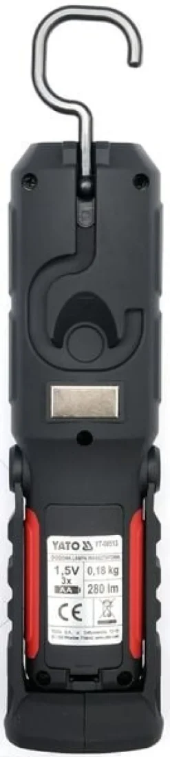 LATARKA WARSZTATOWA 2W1 LED MAGNET 3XAA - YT-08513