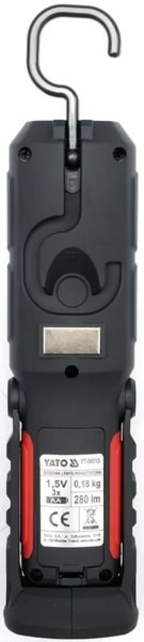 LATARKA WARSZTATOWA 2W1 LED MAGNET 3XAA - YT-08513