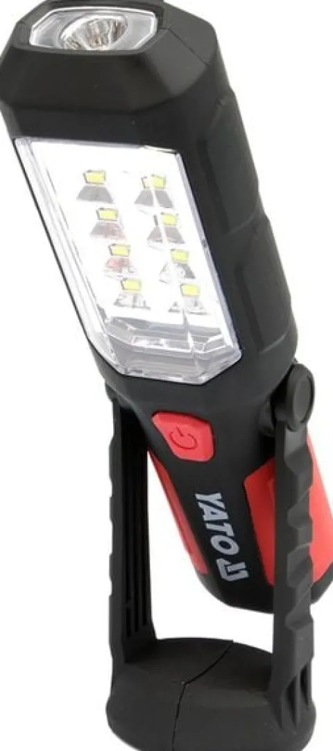 LATARKA WARSZTATOWA 2W1 LED MAGNET 3XAA - YT-08513