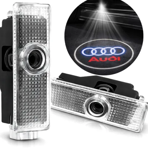 LED LOGO PROJEKTOR do AUDI A3 A4 A5 A6 A7 A8 Q3 Q5 Q7 R8 TT HD
