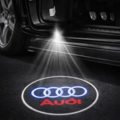LED LOGO PROJEKTOR do AUDI A3 A4 A5 A6 A7 A8 Q3 Q5 Q7 R8 TT HD